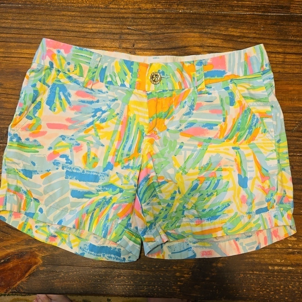 Lilly Pulitzer The Callahan Shorts 5 Inch Inseam Size 0